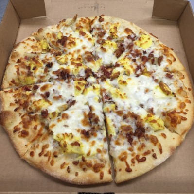 14 Inch Gluten Free Breakfast Pizza Image