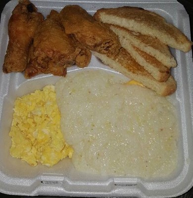 Chicken Wings Breakfast Image