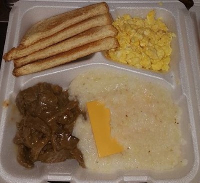 Chopped Steak Breakfast Image