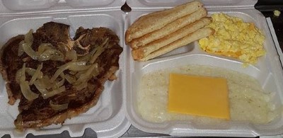 T-bone Steak Breakfast Image