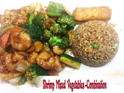 C11. Shrimp with Mixed Vegetables Image