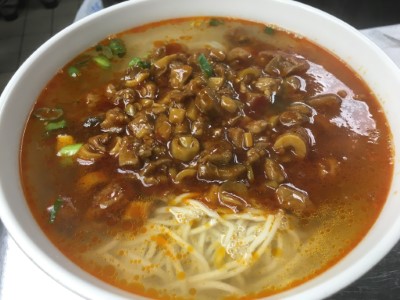 Spicy Minced Pork Noodle Soup 辣肉麵 Image