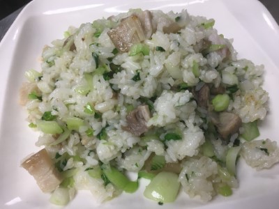 Fried Rice with Salted Pork & Vegetables 鹹肉菜炒飯 Image