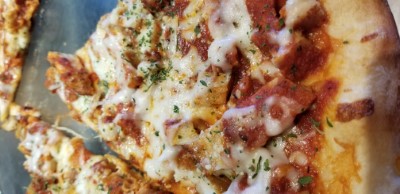 Chicken Parmigiana Pizza Image