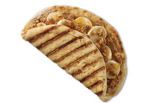 Peanut Butter Banana Crunch Breakfast Flatbread Image
