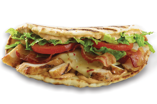 Chipotle Chicken Club Flatbread Image