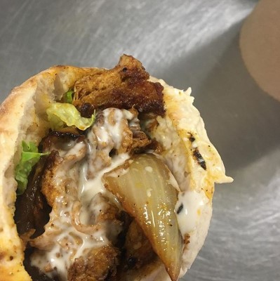 Vegan Chicken Pita Image
