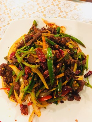 Sauteed Lamb with Cumin Flavor 孜然羊肉 Image