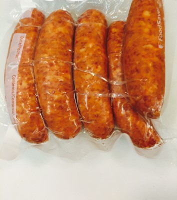 Beef Smoked Sausage Sandwich Image