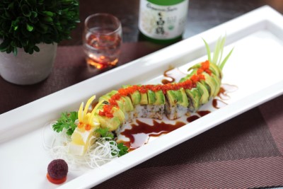 Fancy Dragon Roll Image