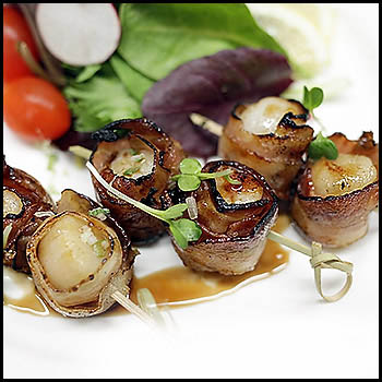 Bacon Wrapped Scallops Image
