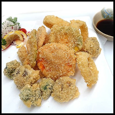 Vegetable Tempura Dinner Image