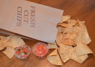 Fresh Crispy Corn Tortilla Chips Image