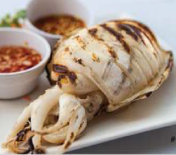 BBQ Whole Squid Image