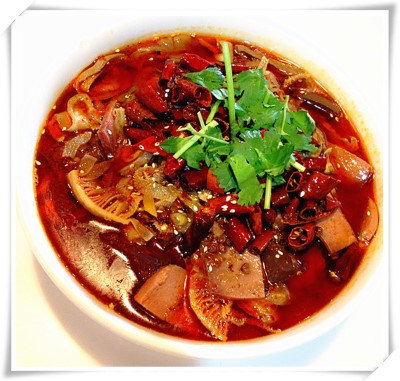 H13. Duck Blood in Chili Sauce 毛血旺 Image
