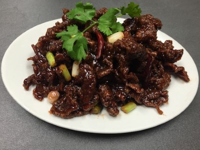48. Orange Peel Chicken or Beef 陈皮鸡或牛 Image