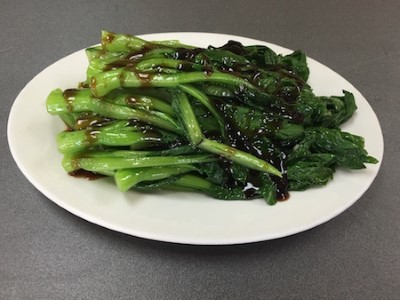 136. Garden Greens with Oyster Sauce 蚝油时菜 Image