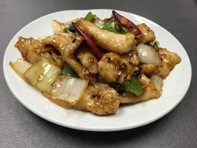 56. Fillet of Fish with Black Bean Sauce 豉椒斑片 Image