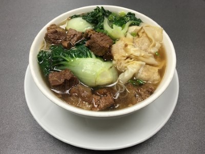 147. Beef Stew Noodle Soup 柱侯牛腩汤面 Image