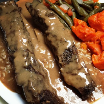 Baked Short Rib Dinner Image