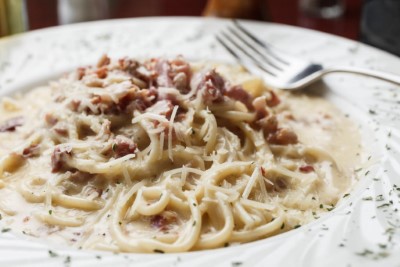 Chicken Bacon Carbonara Image