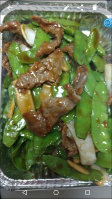 57. Beef with Snow Peas Image