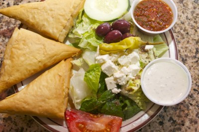 Spanakopita with Greek Salad (3) Image