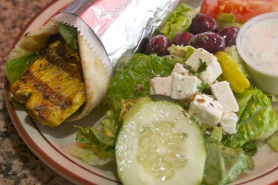 Chicken Kabob Sandwich Image
