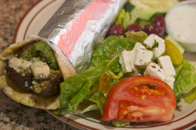 Falafel Sandwich Image