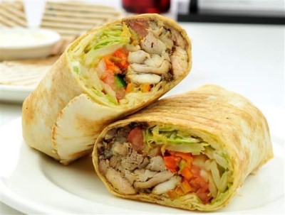 Chicken Shawrma Wrap Image