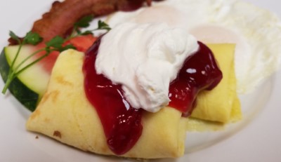 Strawberry Blintzes Image