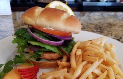 Salmon Burger Image