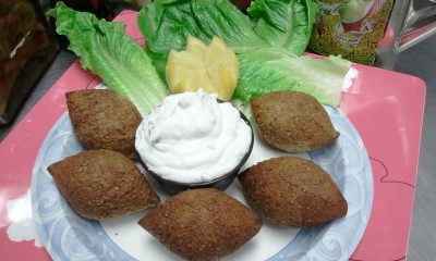 3 Kebbah Balls/sauce Image