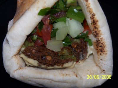 Falafel Wrap Image