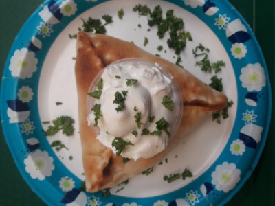 Spinach Pie W Feta Cheese Image