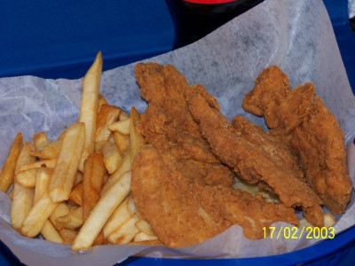 Chicken Tenders Kids W Fries Image