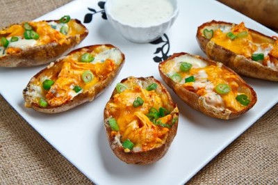 Potato Skins With Bacon & Cheese Image