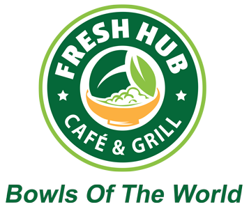 Fresh Hub Cafe Grill and Juice Bar logo