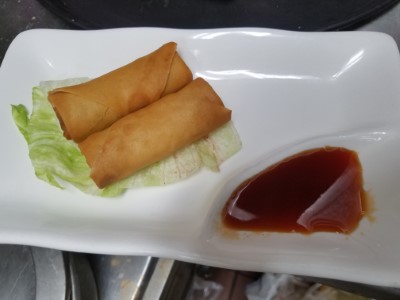 A2. Vegetable Spring Rolls (2) Image