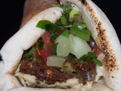 Falafel Wrap combo Image