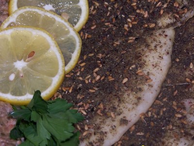 Zaatar Pizza Image