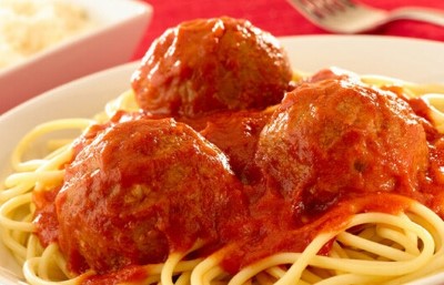 Spaghetti with Meatball Image
