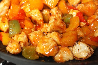 Thai Pineapple Chicken Image