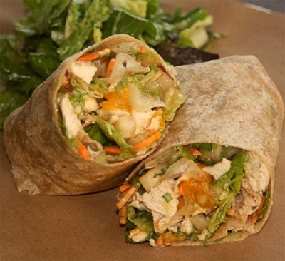 Sesame Chicken Wrap Image