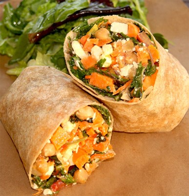 Baby Kale & Sweet Potato Wrap Image