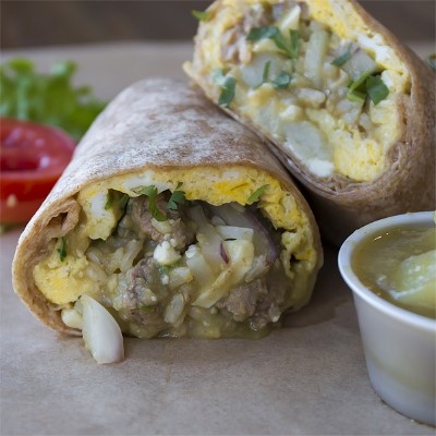 Salsa Verde Breakfast Wrap Image