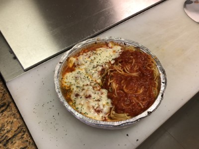 Chicken Parmigiana Dinner Image