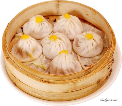 Q08. Steamed Crab & Pork Soup Dumpling (6 Pieces) Image