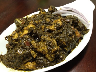 Gongura Chicken Image