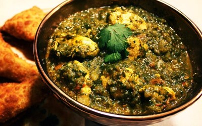 Saag Chicken Image